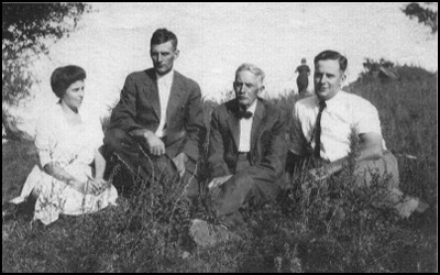 Marian, John, Charles and Warren